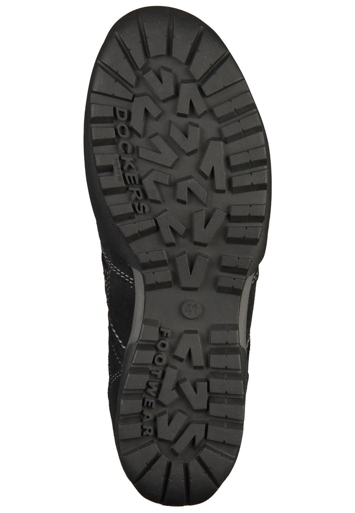 Dockers Sneaker Leder/Synthetik Schwarz/Grau