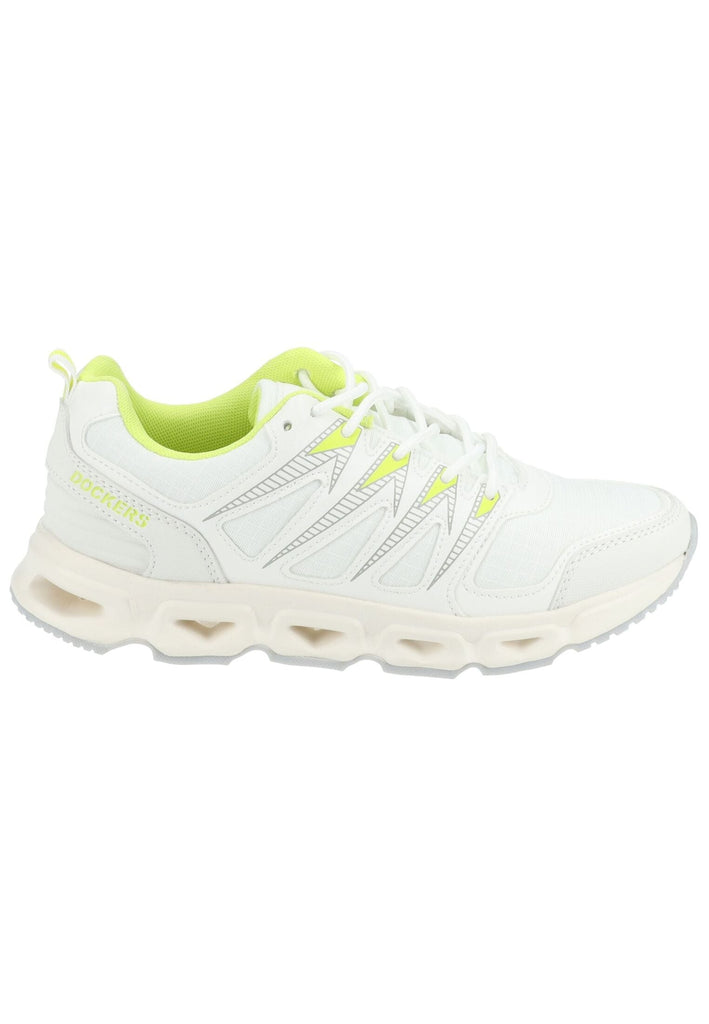Dockers Sneaker Leder/Synthetik Weiß Kombi
