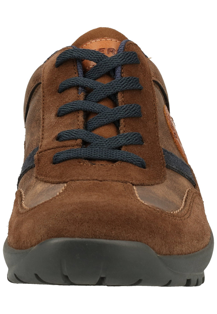Dockers Sneaker Leder/Textil Braun/Blau