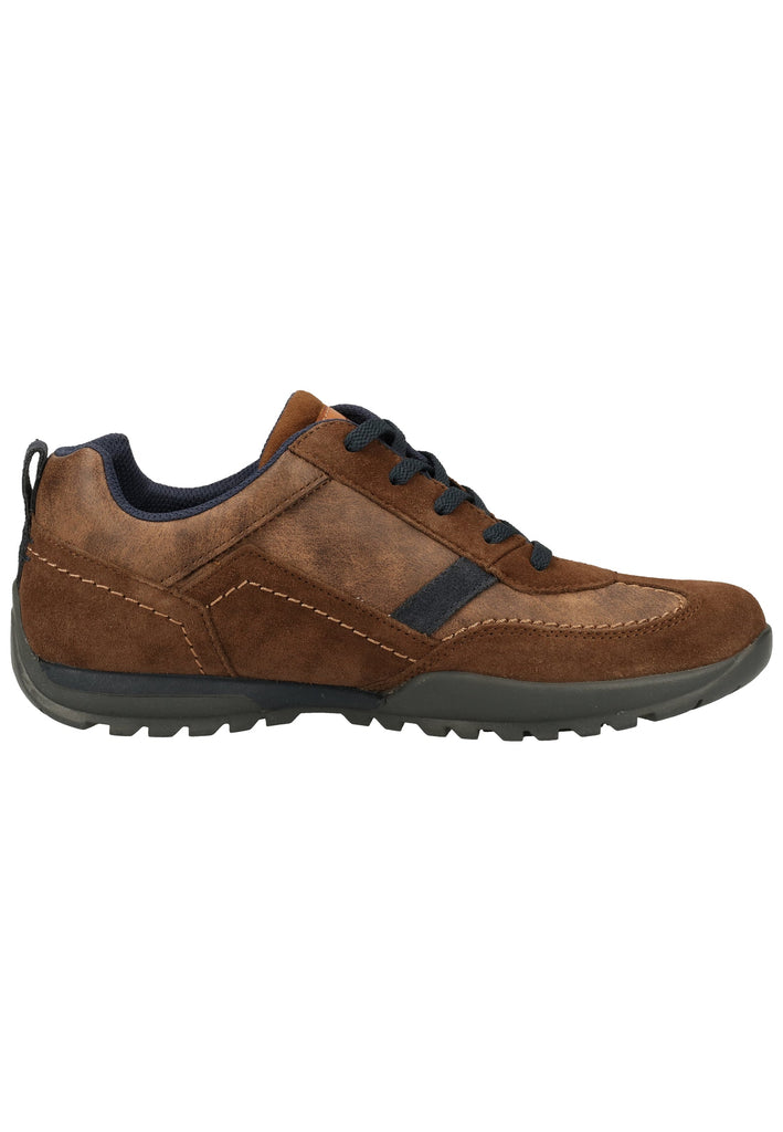 Dockers Sneaker Leder/Textil Braun/Blau