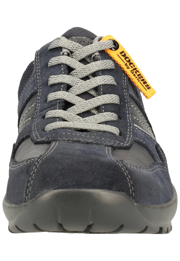 Dockers Sneaker Leder/Textil Navy Grau
