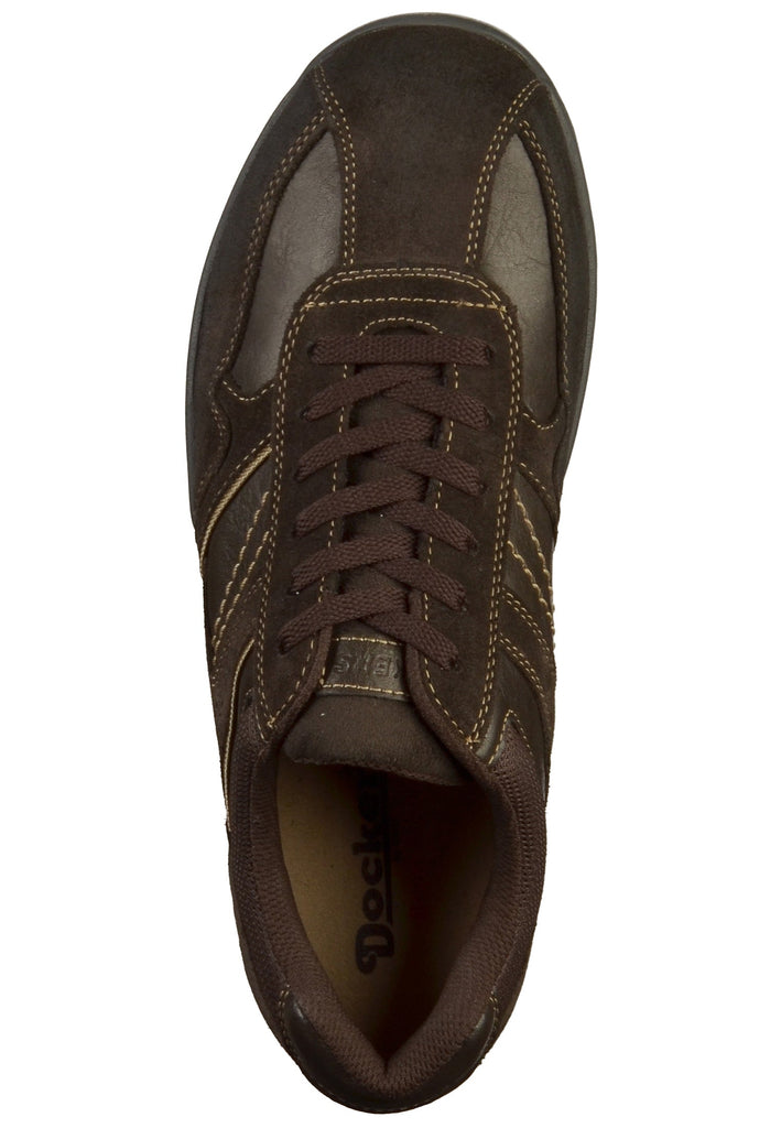Dockers Sneaker Leder/Textil Schoko