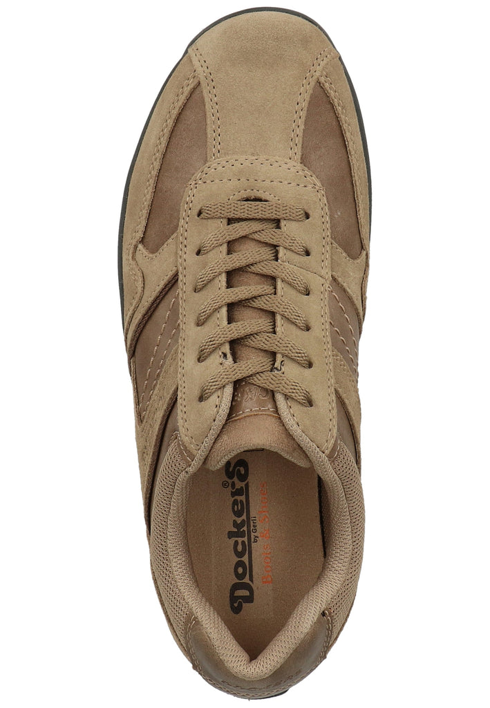 Dockers Sneaker Leder/Textil Taupe/Braun