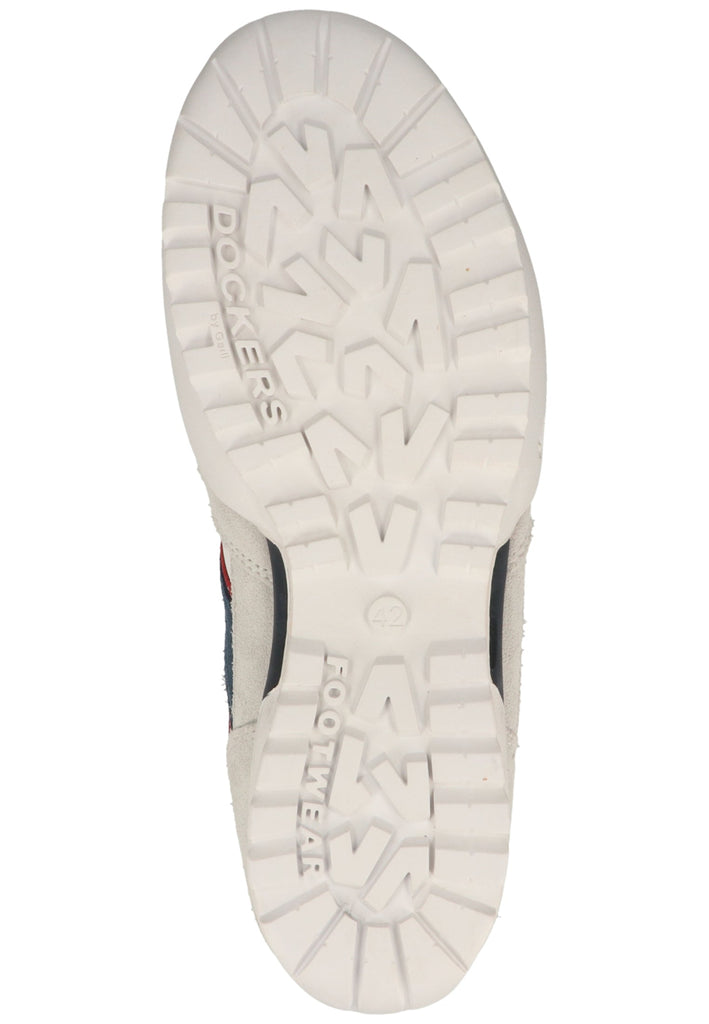 Dockers Sneaker Leder Weiß/Rot