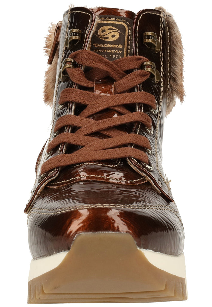 Dockers Sneaker Lederimitat Cognac