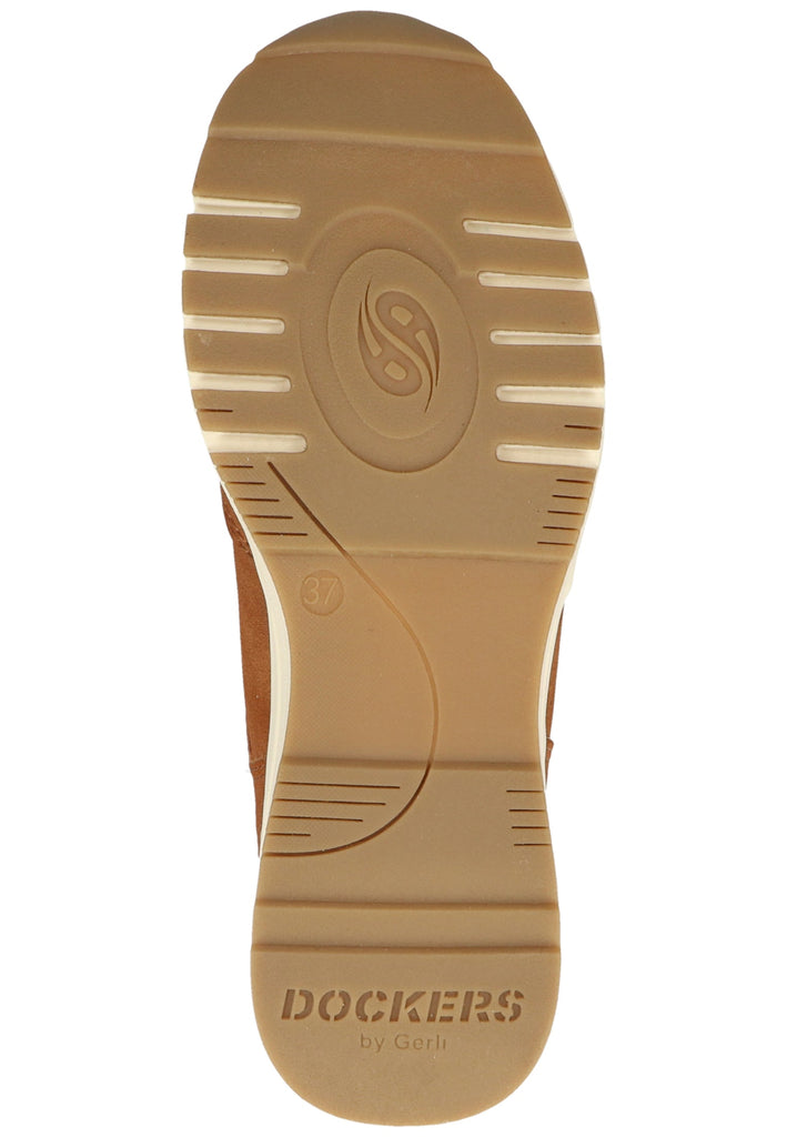 Dockers Sneaker Lederimitat Cognac