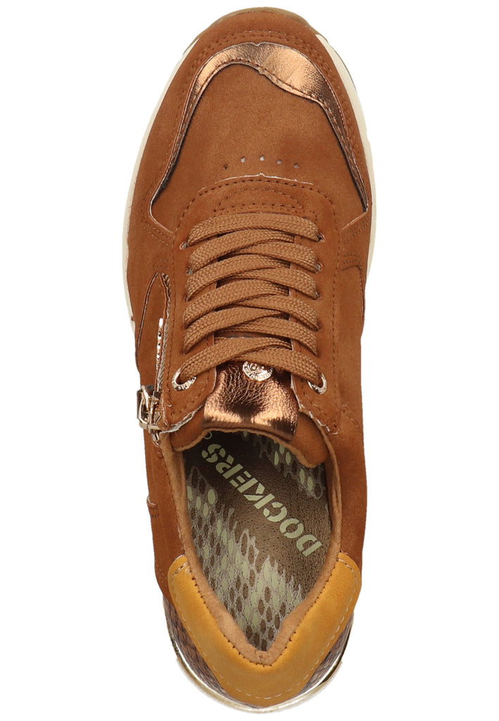 Dockers Sneaker Lederimitat Cognac