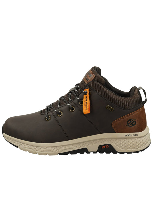 Dockers Sneaker Lederimitat Dunkelbraun