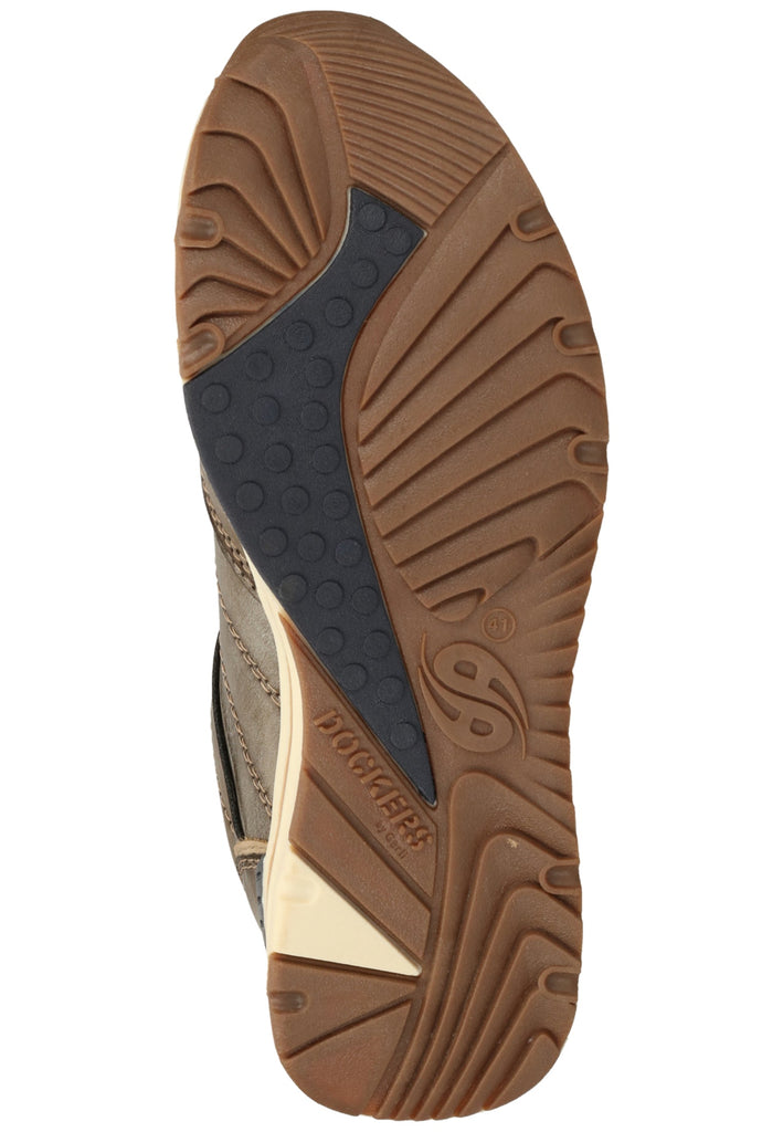 Dockers Sneaker Lederimitat Dunkelbraun