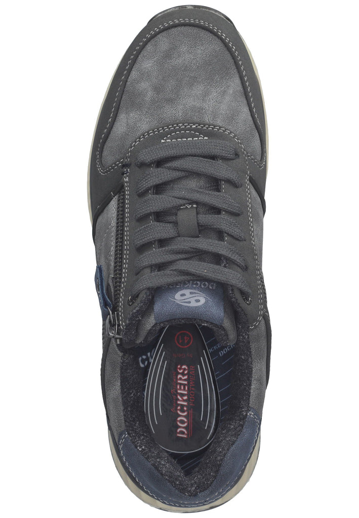 Dockers Sneaker Lederimitat Dunkelgrau