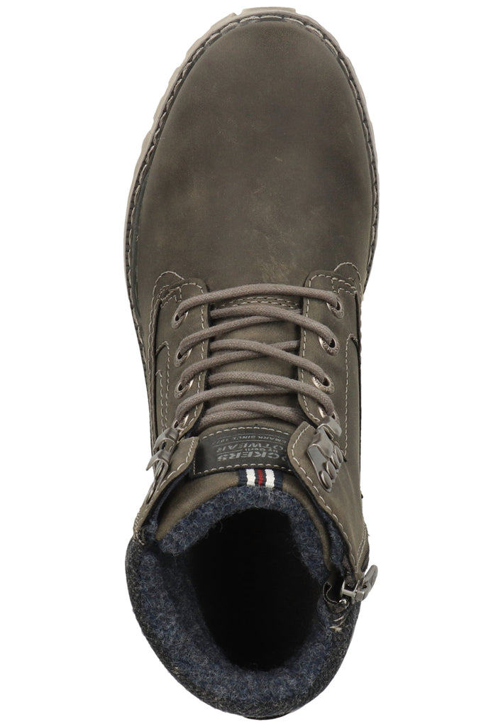 Dockers Sneaker Lederimitat Dunkelgrau