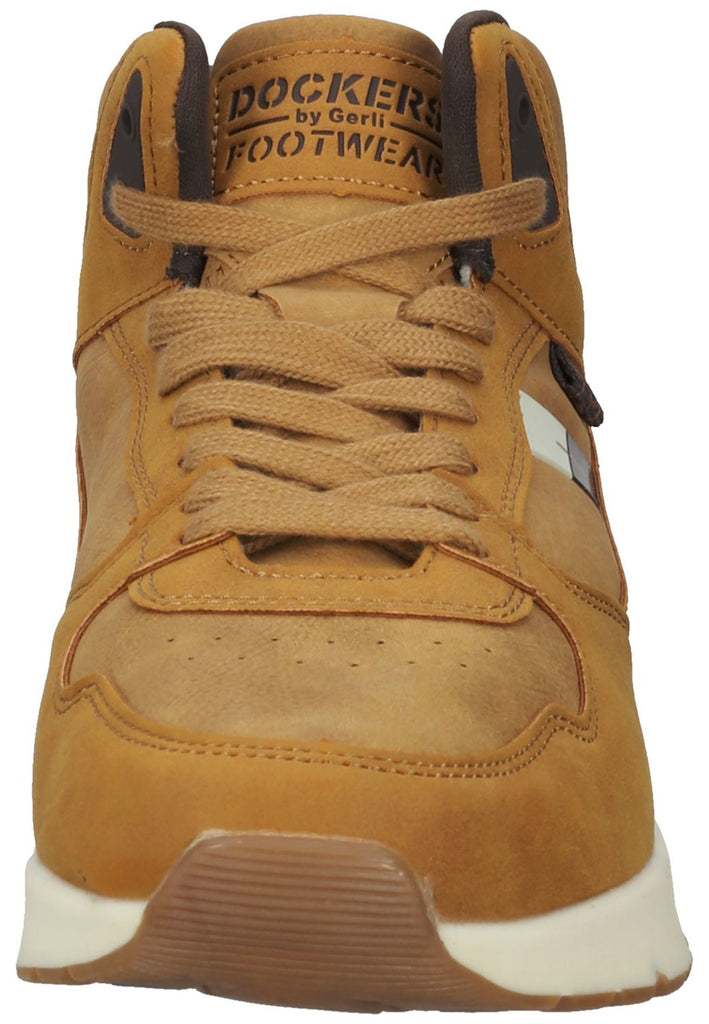 Dockers Sneaker Lederimitat Hellbraun