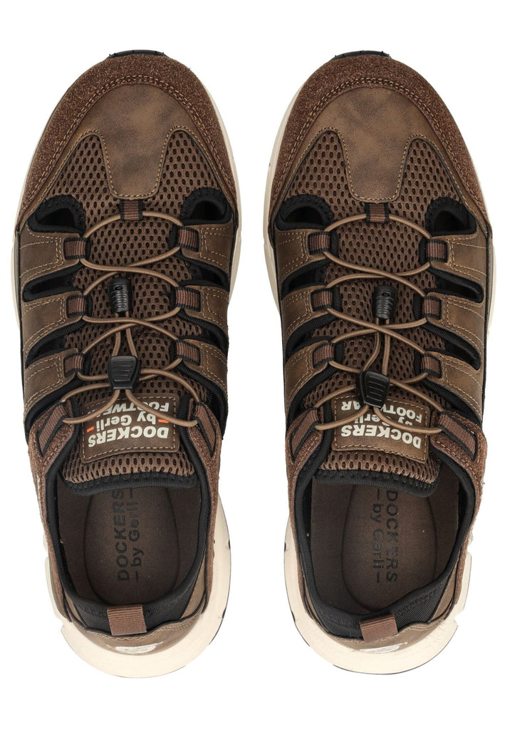 Dockers Sneaker Lederimitat Kaffee