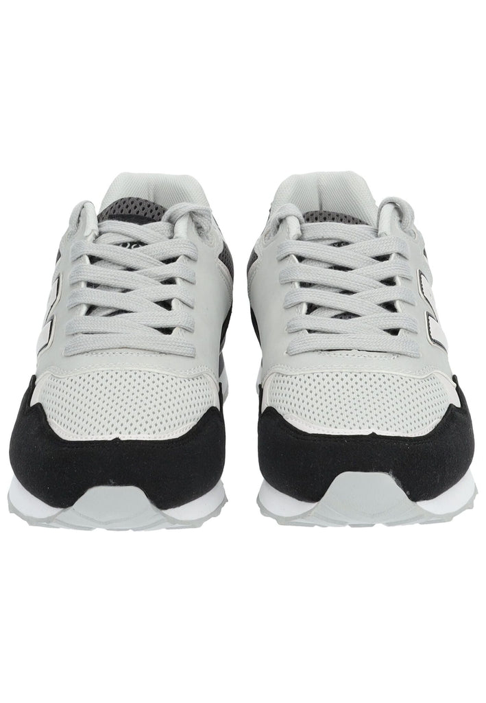 Dockers Sneaker Lederimitat/Mesh Schwarz/Grau
