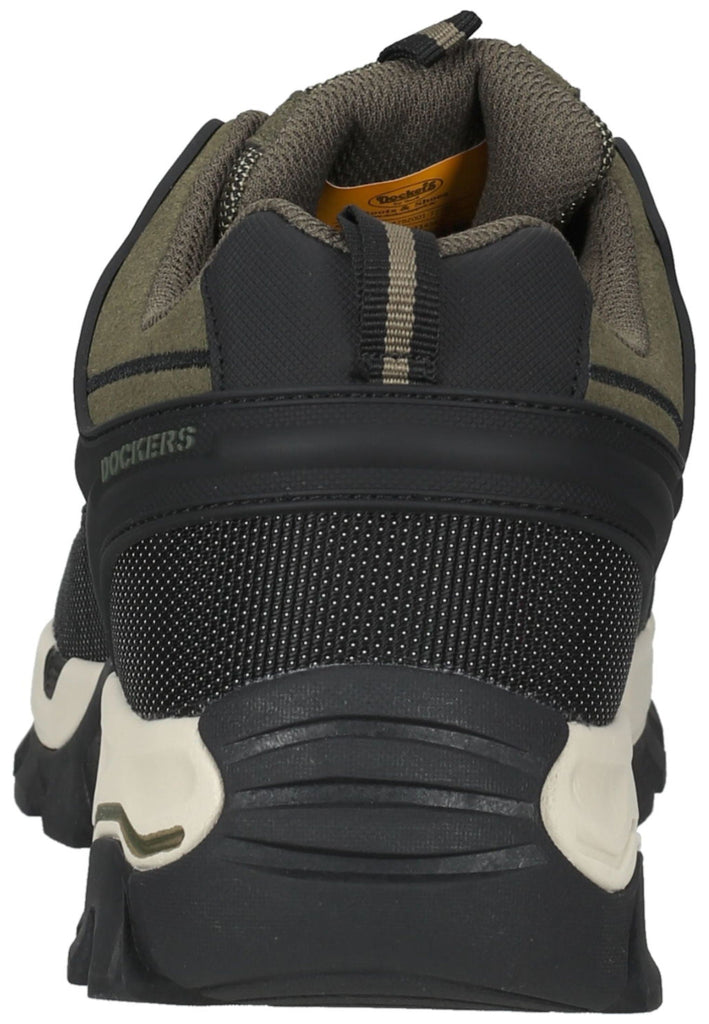 Dockers Sneaker Lederimitat Olive/Schwarz