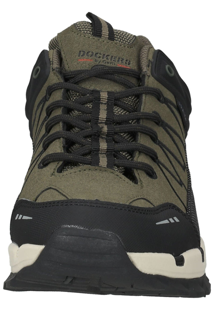 Dockers Sneaker Lederimitat Olive/Schwarz