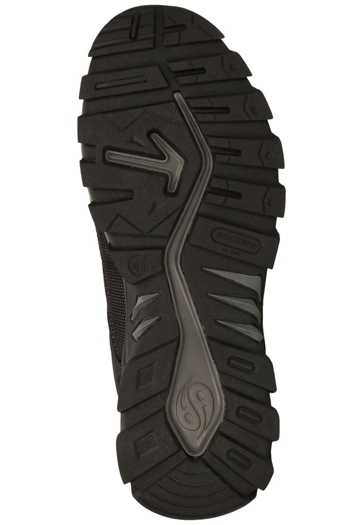 Dockers Sneaker Lederimitat Schwarz