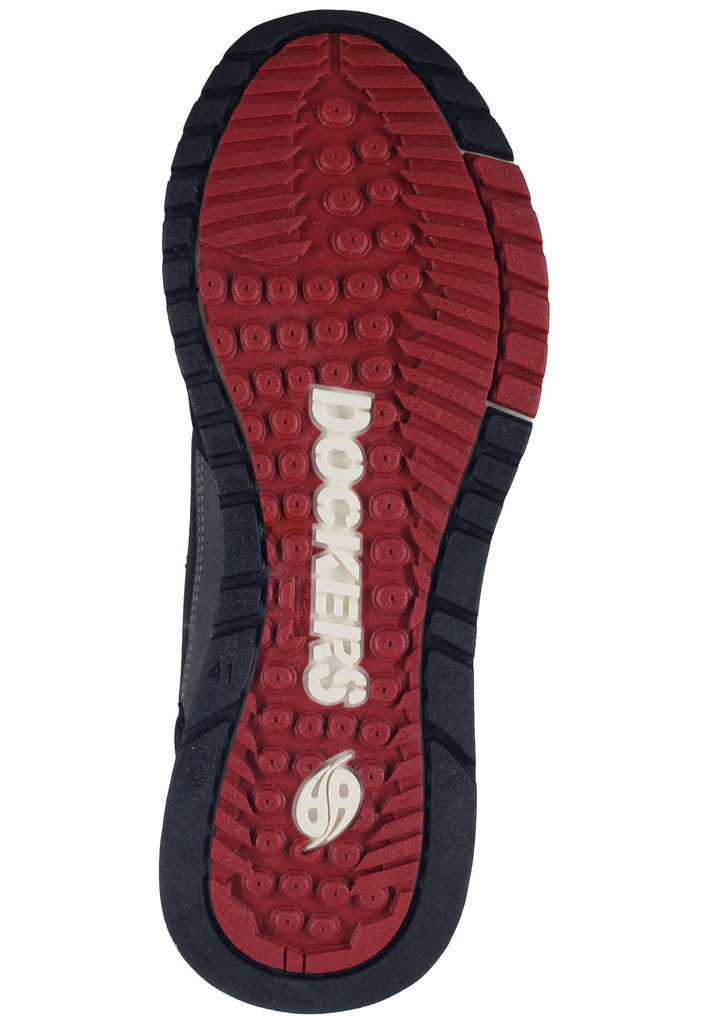 Dockers Sneaker Lederimitat Schwarz