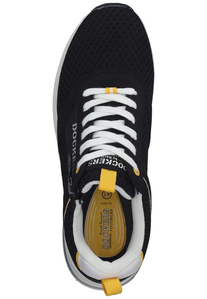 Dockers Sneaker Lederimitat Schwarz