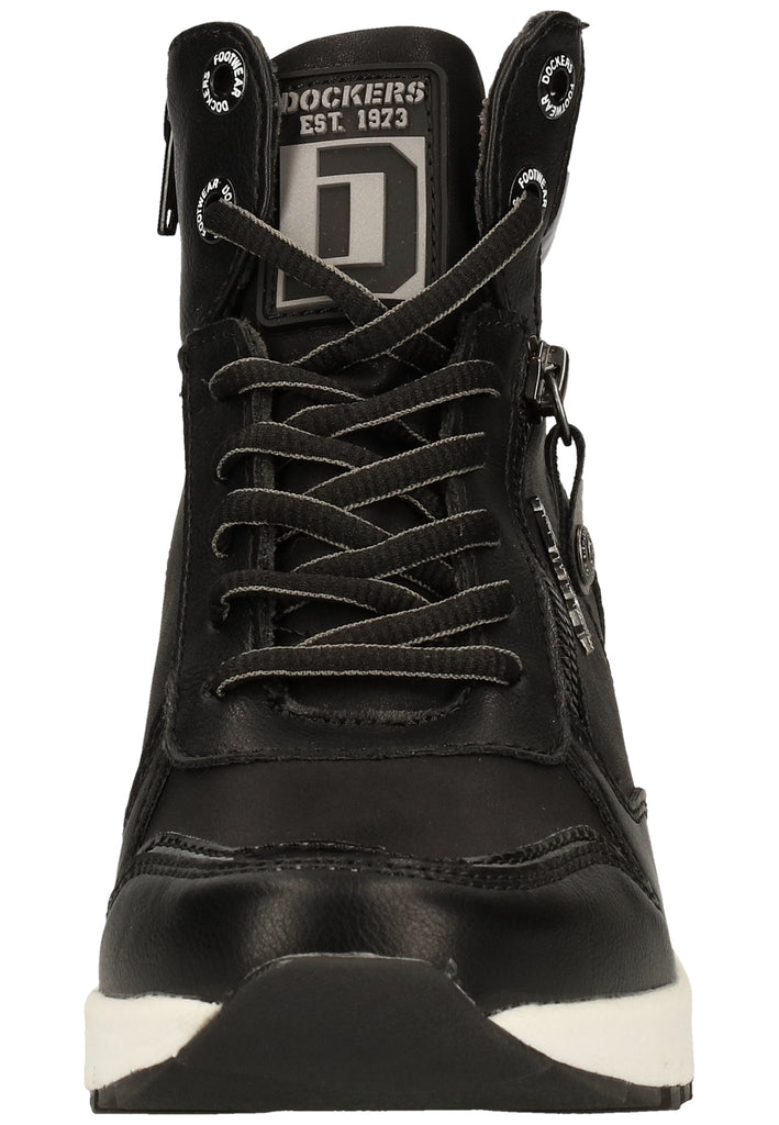 Dockers Sneaker Lederimitat Schwarz