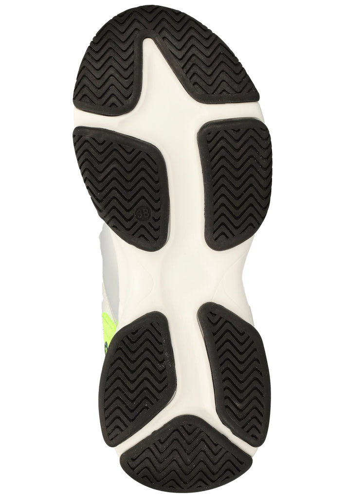 Dockers Sneaker Lederimitat Schwarz/Hellgrau