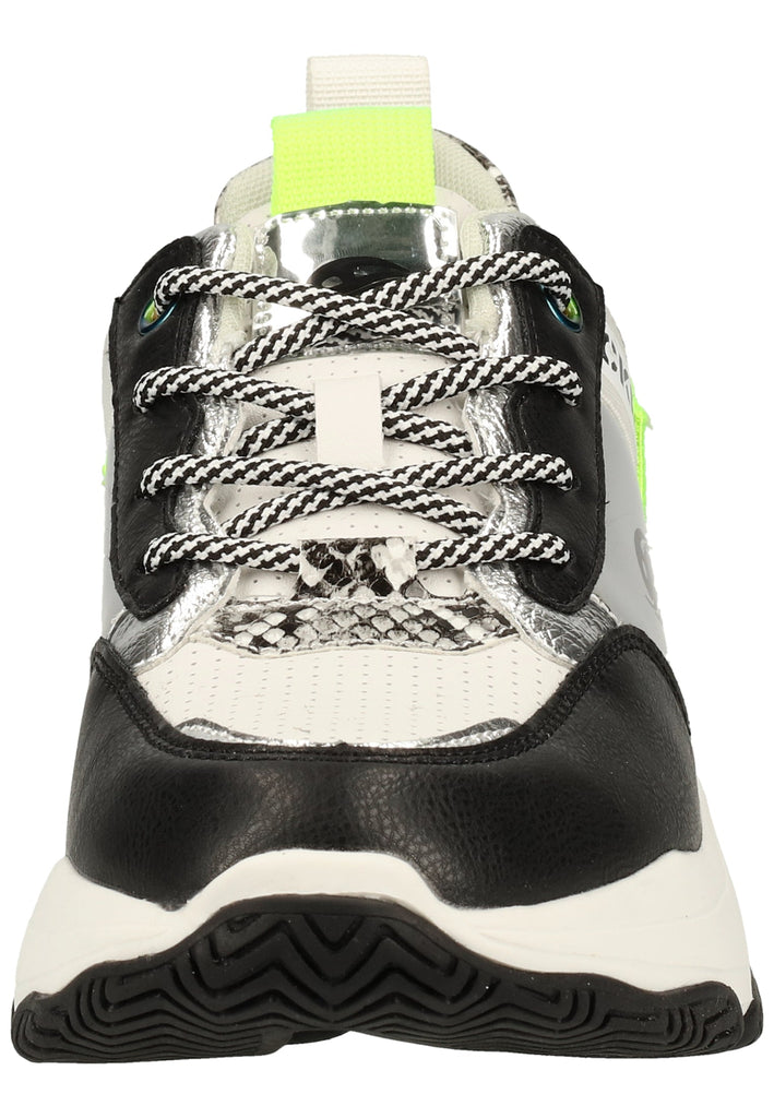 Dockers Sneaker Lederimitat Schwarz/Hellgrau