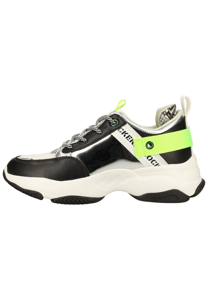 Dockers Sneaker Lederimitat Schwarz/Hellgrau