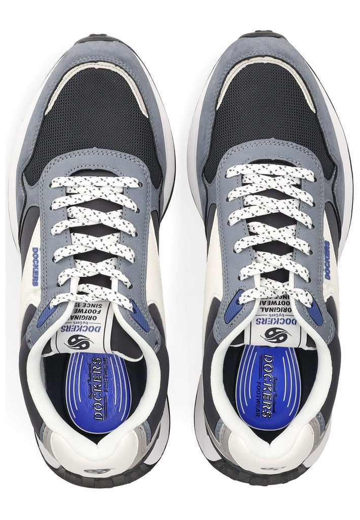 Dockers Sneaker Lederimitat/Textil Blau