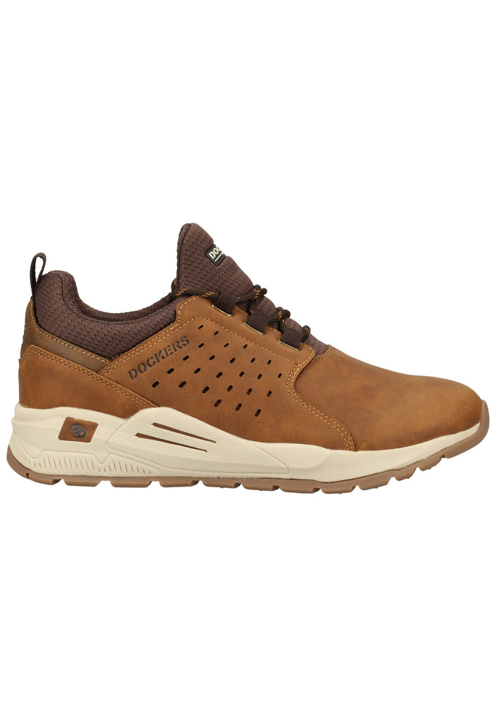 Dockers Sneaker Lederimitat/Textil Cognac