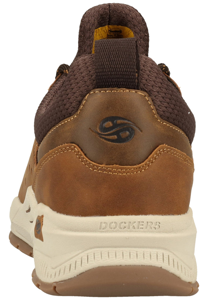 Dockers Sneaker Lederimitat/Textil Cognac