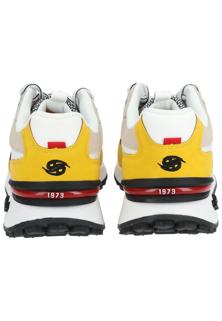 Dockers Sneaker Lederimitat/Textil Gelb