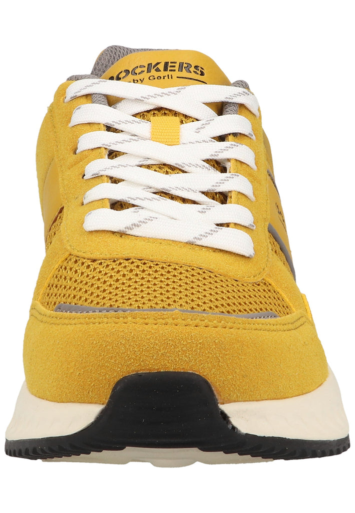 Dockers Sneaker Lederimitat/Textil Gelb