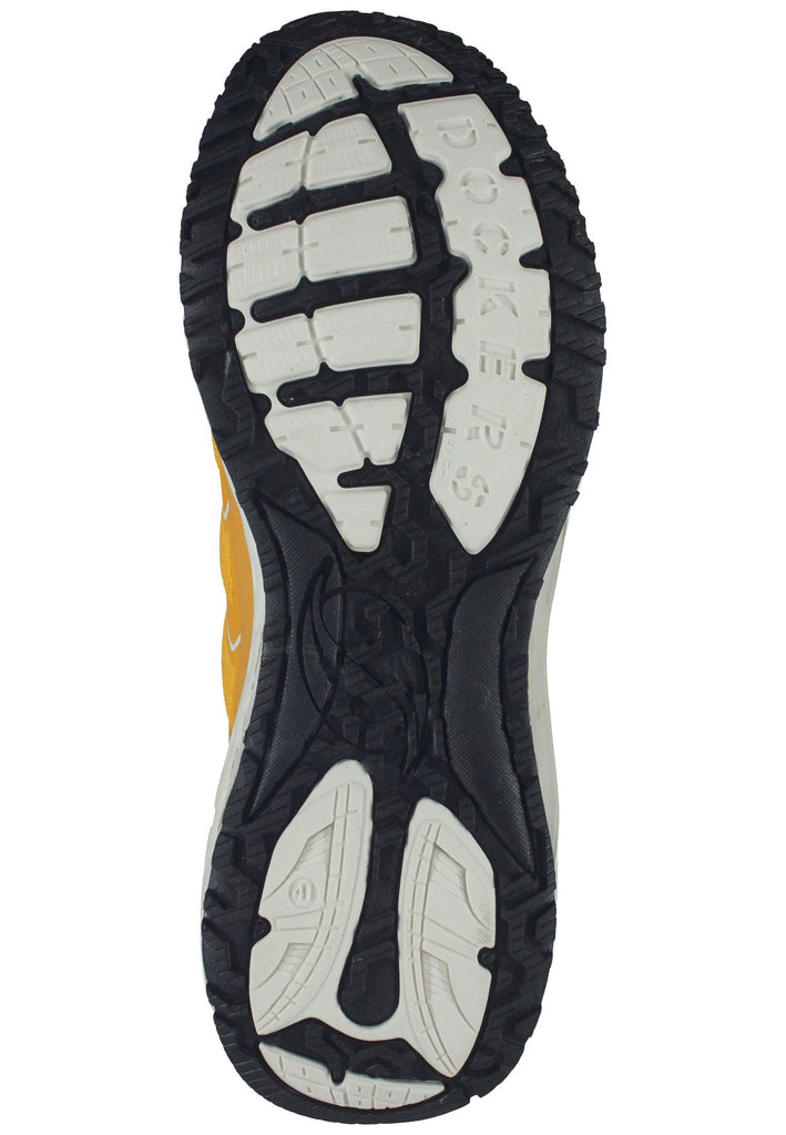 Dockers Sneaker Lederimitat/Textil Gelb