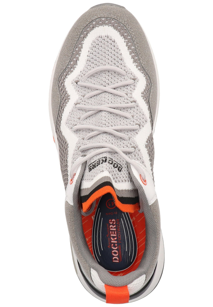 Dockers Sneaker Lederimitat/Textil Hellgrau