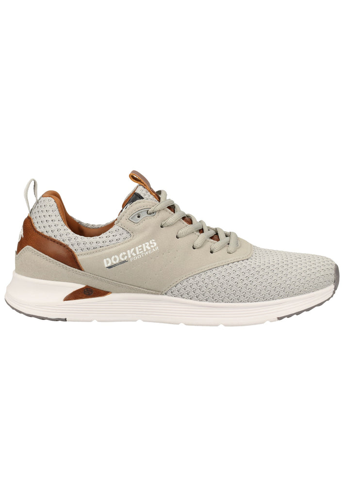 Dockers Sneaker Lederimitat/Textil Hellgrau