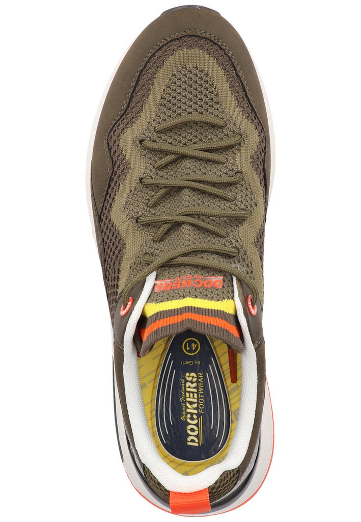 Dockers Sneaker Lederimitat/Textil Khaki