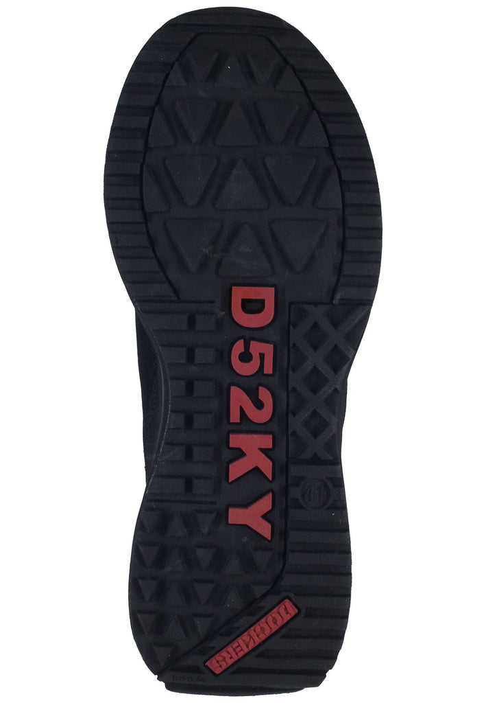 Dockers Sneaker Lederimitat/Textil Schwarz