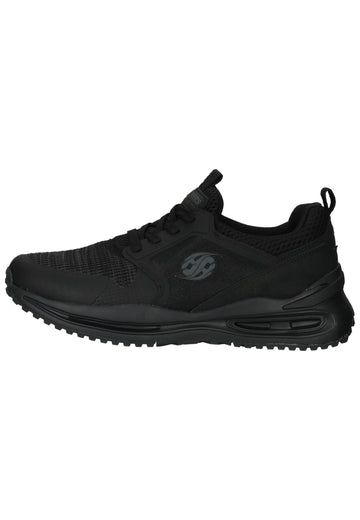Dockers Sneaker Lederimitat/Textil Schwarz