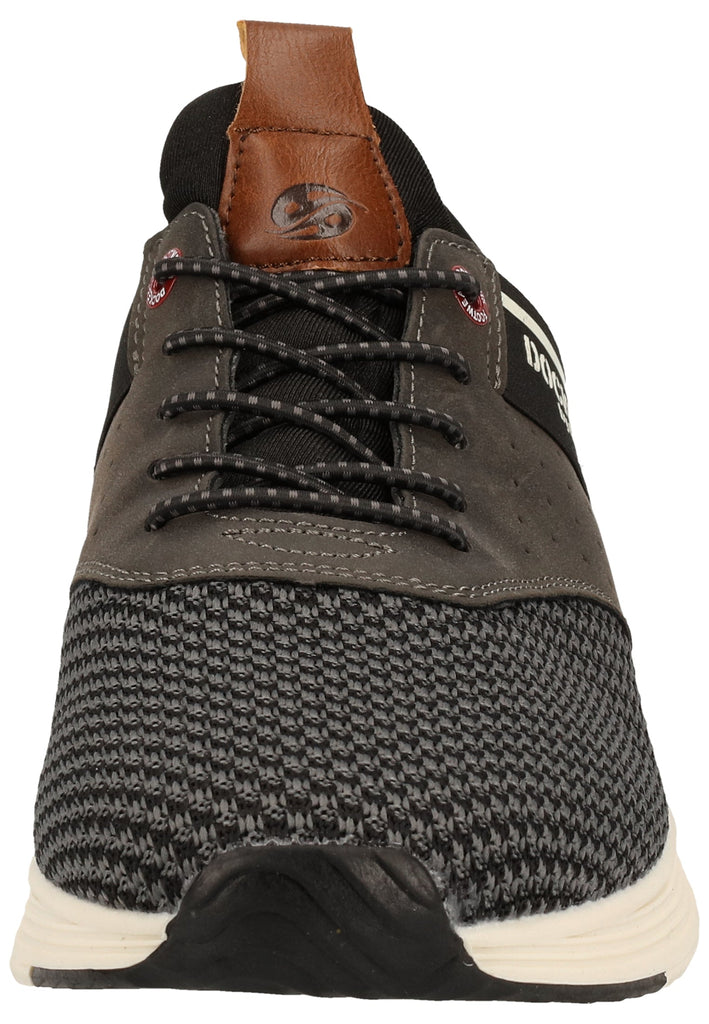Dockers Sneaker Lederimitat/Textil Schwarz