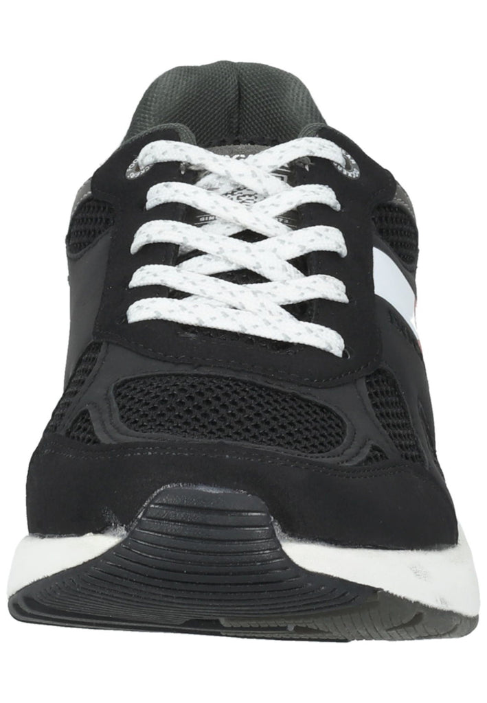 Dockers Sneaker Lederimitat/Textil Schwarz