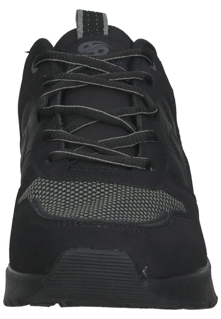 Dockers Sneaker Lederimitat/Textil Schwarz