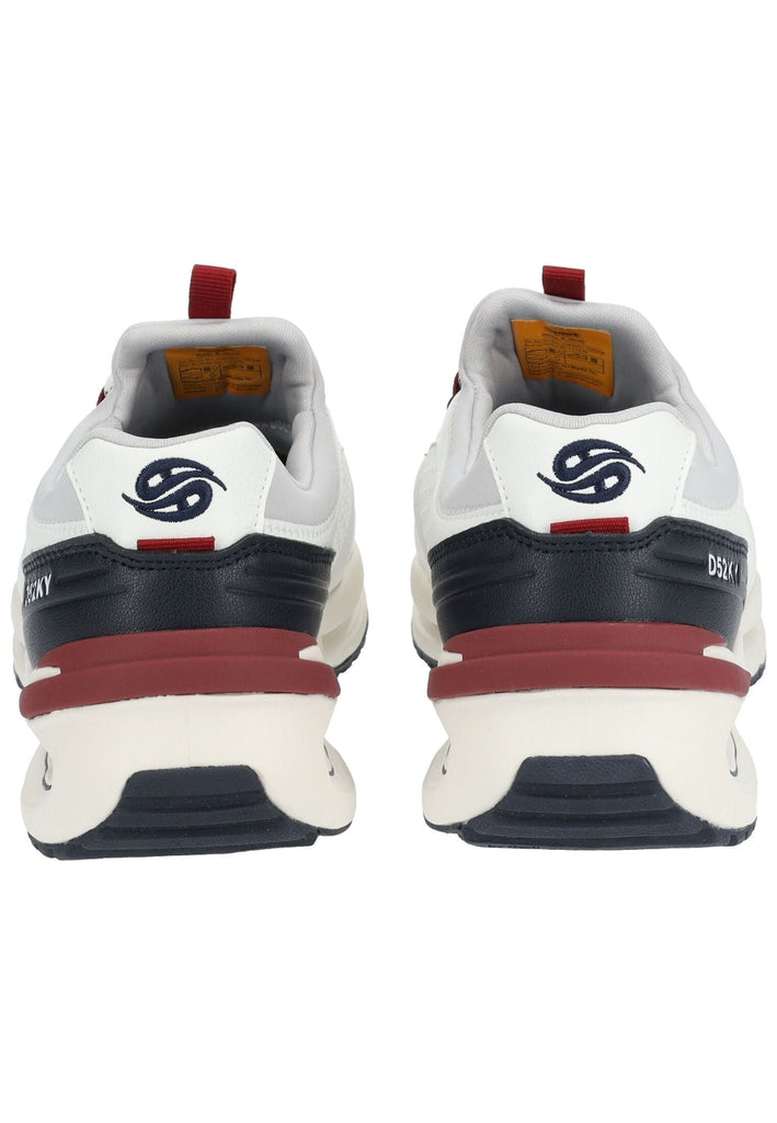 Dockers Sneaker Lederimitat/Textil Weiß/Blau