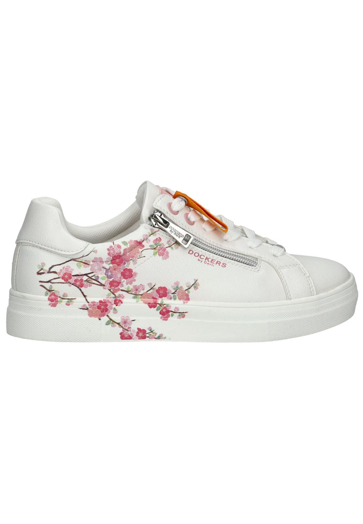 Dockers Sneaker Lederimitat Weiß