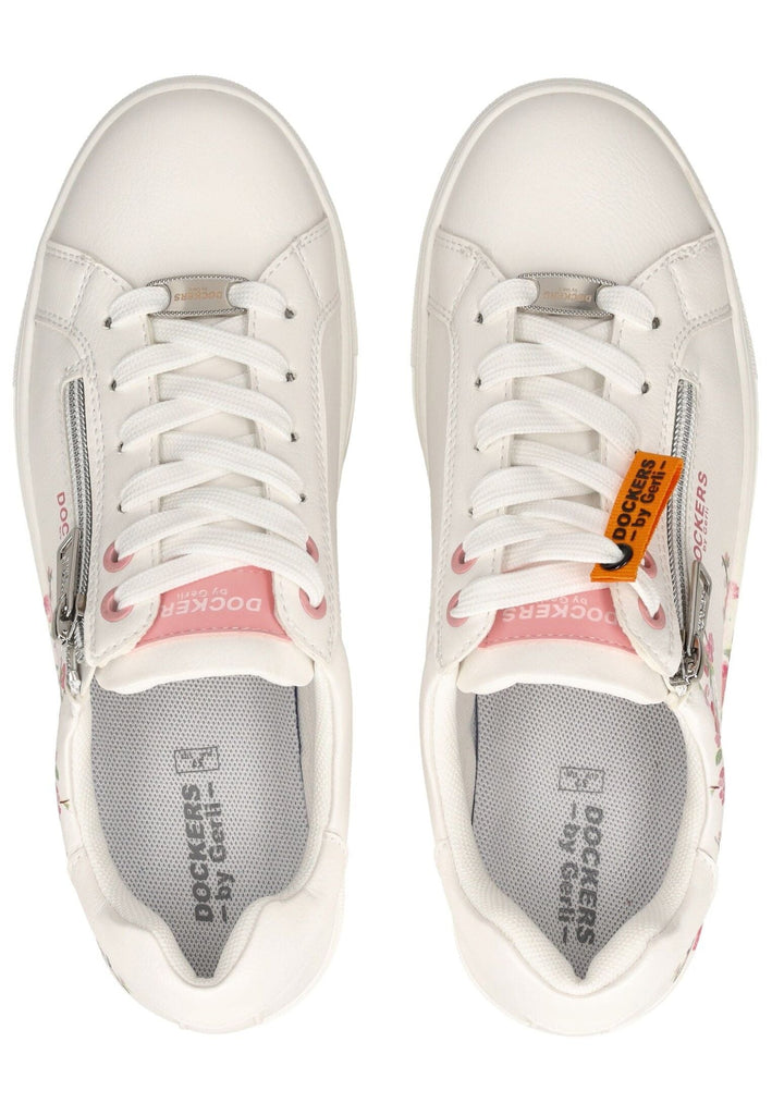Dockers Sneaker Lederimitat Weiß