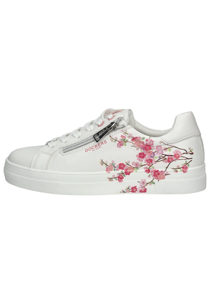 Dockers Sneaker Lederimitat Weiß