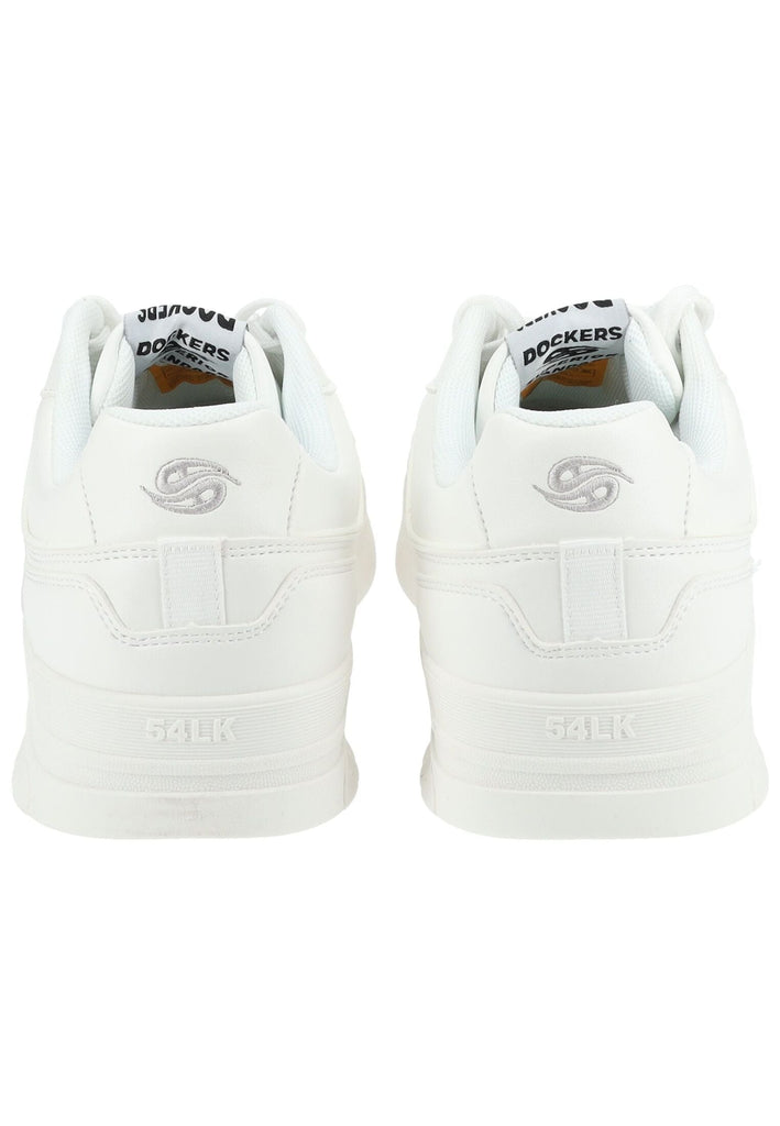 Dockers Sneaker Lederimitat Weiß