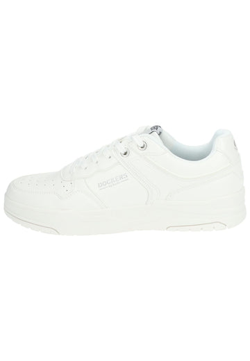 Dockers Sneaker Lederimitat Weiß