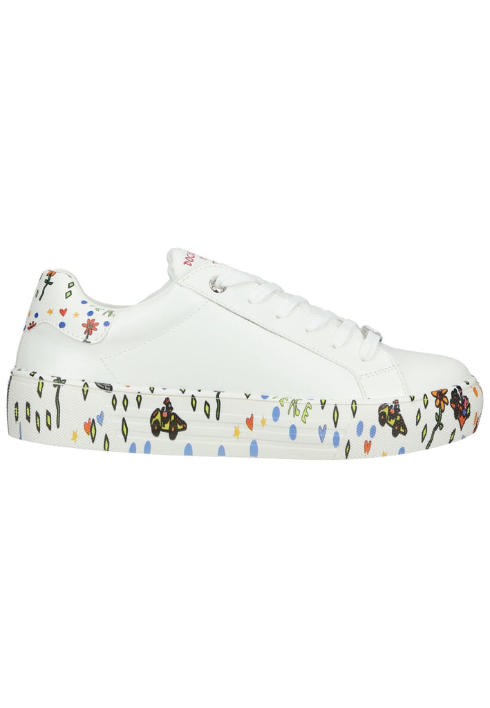 Dockers Sneaker Lederimitat Weiß