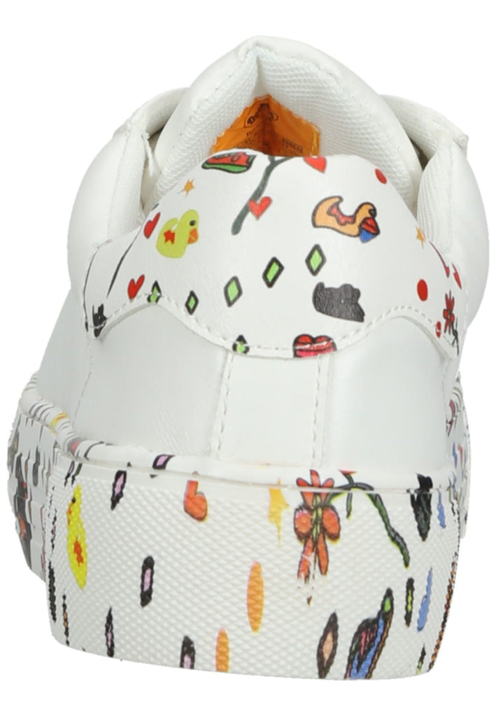 Dockers Sneaker Lederimitat Weiß