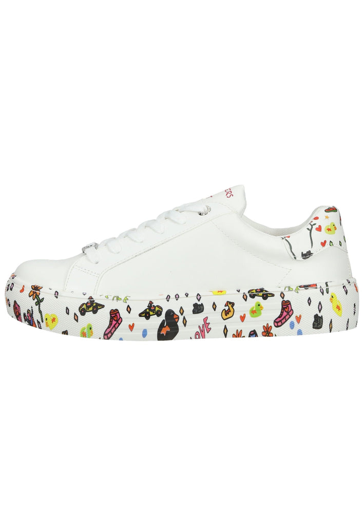 Dockers Sneaker Lederimitat Weiß